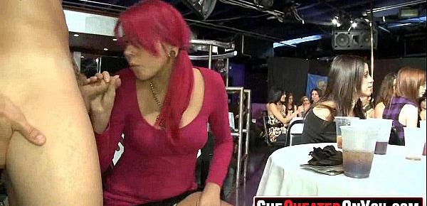  39 Awesome orgy at club with hot bitches! 41